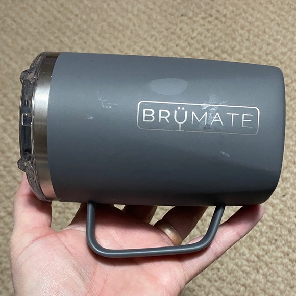 BrüMate toddy , axil logistics, Gray Insulated Mug 16oz - Picture 3 of 16